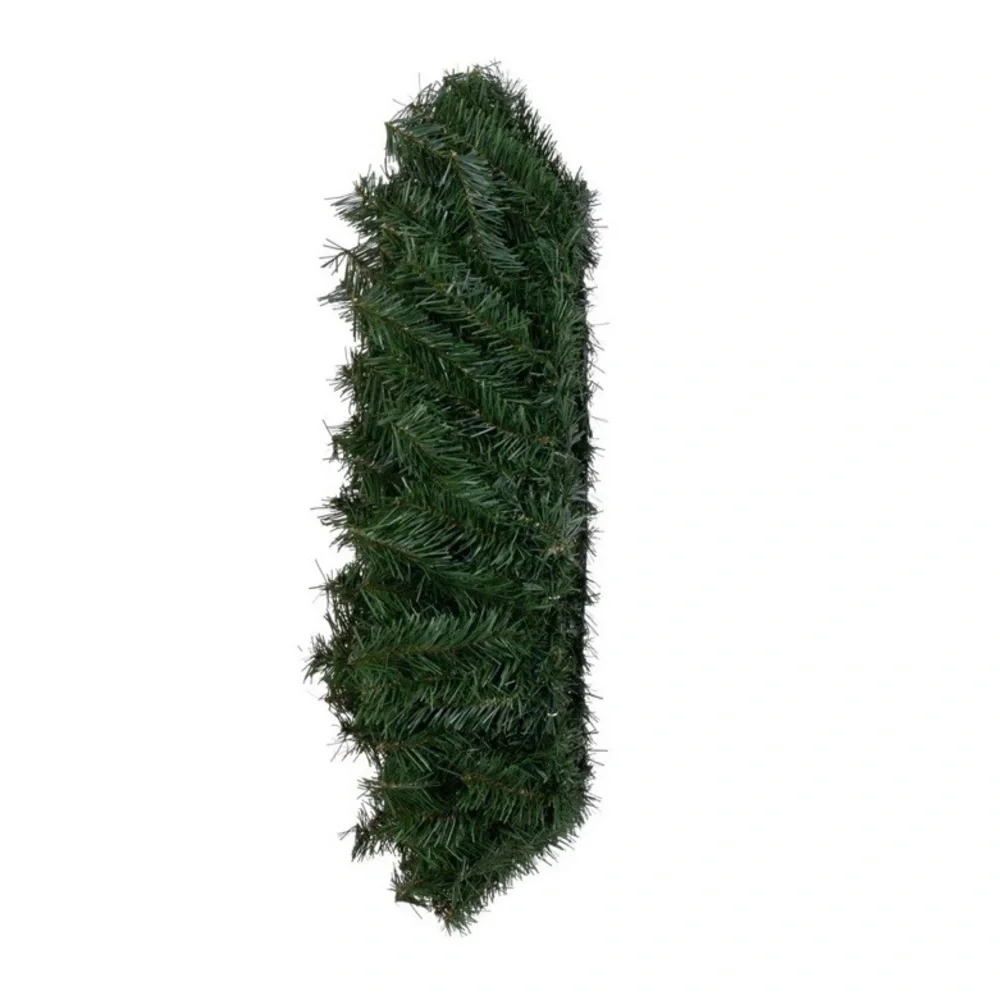 Artificial Canadian Pine Wreath Unlit Set of 2, 20”